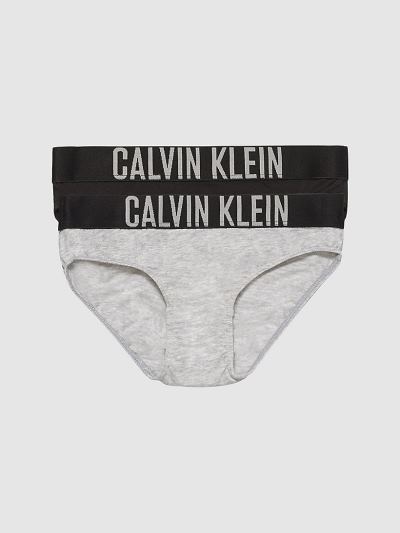 Calvin Klein Ruhák HU566933 | Calvin Klein Intense Power Lány Bikini Alsó Szürke / Fekete